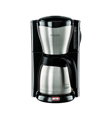 ThermInox Kaffeeautomat HD754620 schwarz/silber 1000 Watt ThermInox Kaffeeautomat HD754620 schwarz/silber 1000 Watt