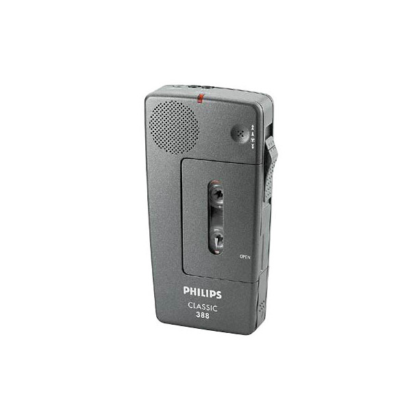 0609585906402 - Pocket Memo 388 Classic Analoges Diktiergerät Aufzeichnungsdauer (max) 30 min Schwarz inkl Trageschlaufe