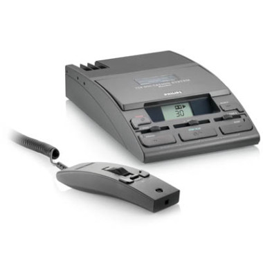 LFH 725D Diktier-/Wiedergabegerät für Minikassetten analog schwarz LFH 725D Diktier-/Wiedergabegerät für Minikassetten analog schwarz