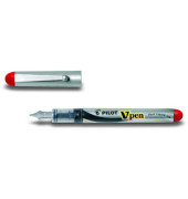 F&uuml;ller V-Pen SVP-4M-B rot 0,4 mm Feder M