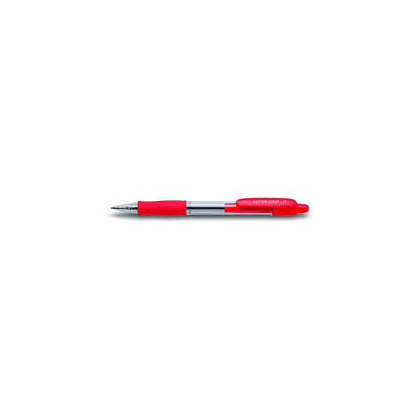 4902505154898 - Kugelschreiber Super Grip BPGP-10R-M rot transparent 04 mm 4902505154898 Pilot