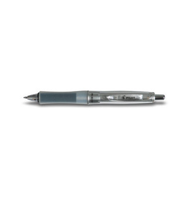 Kugelschreiber Equilibrium Dr. Grip BPDG-60RG-M schwarz/transparent 0,4 mm