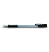 Kugelschreiber BPS-GP schwarz/transparent 0,3 mm mit Kappe