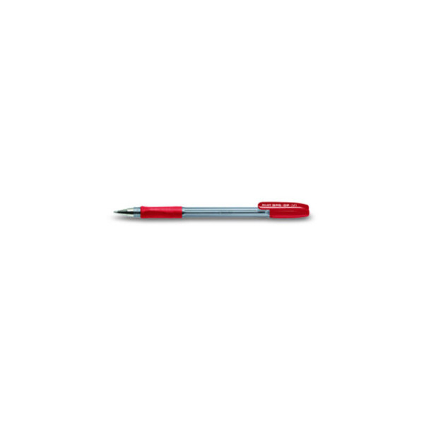 12 Stück Pilot Kugelschreiber BPS-GP rot/transparent 0,35 mm mit Kappe 4902505142802 Pilot