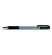 Kugelschreiber BPS-GP schwarz/transparent 0,35 mm mit Kappe
