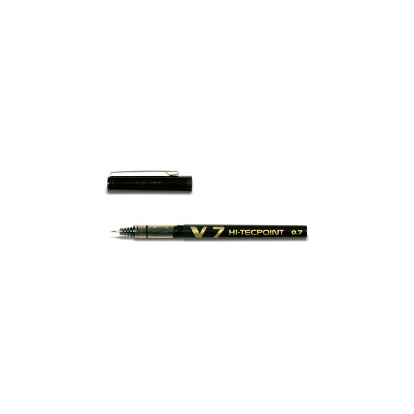 12 Stück Pilot Tintenroller HI-Tecpoint-V7 transparent/schwarz 0,35 mm  4902505085758 Pilot