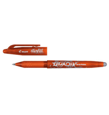 Tintenroller Frixion Ball BL-FR7 orange 0,4 mm mit Kappe