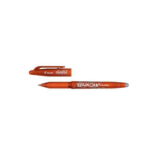 4902505358074 - Pilot - Tintenroller FriXion Ball 04mm orange Rundspitze nicht dokumentenecht