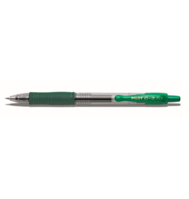Gelschreiber G-2 BL-G2-07 grün 0,4 mm mit Druckmechanik