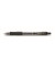 Gelschreiber G-2, 2605001, transparent schwarz (Schreibfarbe: schwarz), 0,4mm, Druckmechanik, nachf&uuml;llbar