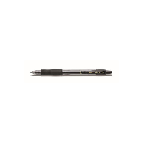 4902505163166 - PILOT G2 Gelschreiber schwarz transparent 04 mm Schreibfarbe schwarz 1 St