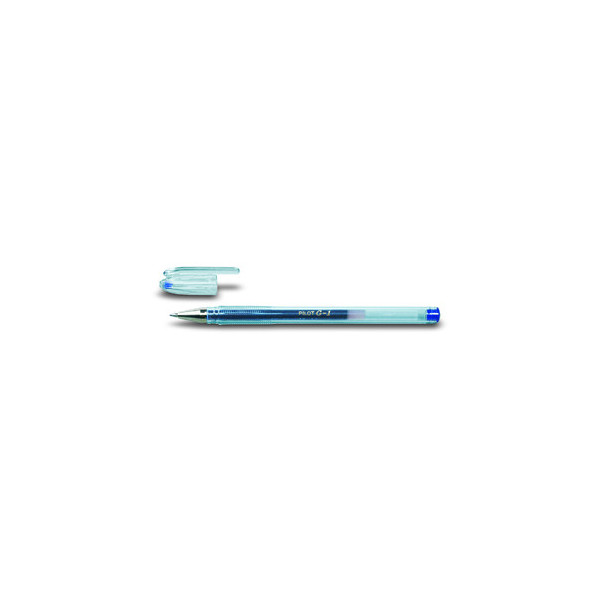 12 Stück Pilot Gelschreiber G-1 BL-G1-7 blau 0,4 mm mit Kappe 4902505130243 Pilot