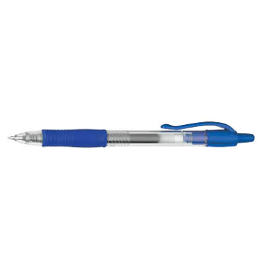 Gelschreiber G-2 BL-G2-5 blau/transparent 0,3 mm mit Druckmechanik Gelschreiber G-2 BL-G2-5 blau/transparent 0,3 mm mit Druckmechanik