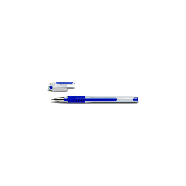 12 Stück Pilot Gelschreiber G-1 Grip BLGP-G1-10 blau 0,6 mm mit Kappe 4902505209826 Pilot