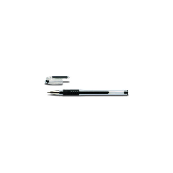 12 Stück Pilot Gelschreiber G-1 Grip BLGP-G1-10 schwarz 0,6 mm mit Kappe 4902505209802 Pilot