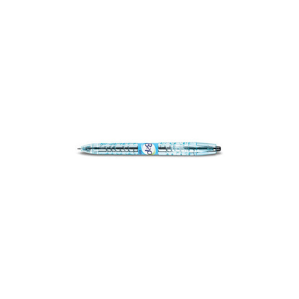 4902505377440 - Gelschreiber PILOT Bottle 2 Pen BeGreen schwarz Strichbreite 04 mm dokumentenecht nachfüllbar Druckmechanik 89 % Recyclingmaterial