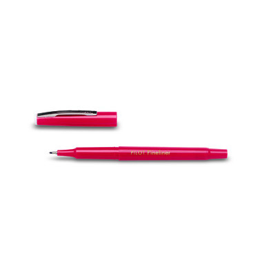 Fineliner SW-PPF rot  0,4 mm mit Kappe