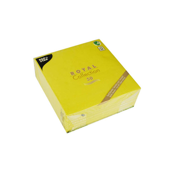 4002911108192 - Servietten Royal Collection 400 x 400 mm mit ¼-Falz kompostierbar FSC®-zertifiziertes Papier in Stoffoptik limonengrün 5 x 50 Stück 4002911108192 - Servietten Royal Collection 400 x 400 mm mit ¼-Falz kompostierbar FSC®-zertifiziertes Papier in Stoffoptik limonengrün 5 x 50 Stück