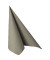 Servietten 10822, grau / Uni, 3-lagig, 40x40cm