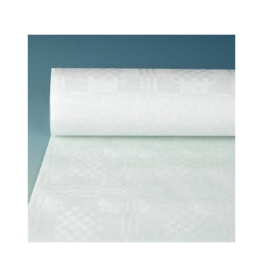 Damasttischtuch Papier 40g weiß 1,2m x 50m 2,4kg Damasttischtuch Papier 40g weiß 1,2m x 50m 2,4kg