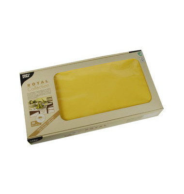 Mitteldecken ROYAL Collection gelb 80x80cm 20 St Mitteldecken ROYAL Collection gelb 80x80cm 20 St