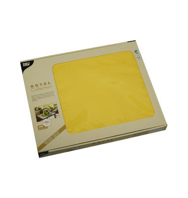 Tischsets ROYAL Collection gelb 30x40cm 100 St Tischsets ROYAL Collection gelb 30x40cm 100 St