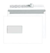 Versandtaschen TopSTAR 08905034, C5, mit Fenster, haftklebend, 100g, hochweiß