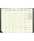 Kalendereinlage 286003Q, Minister Prestige, 1 Woche / 2 Seiten, 160x240mm, 2025