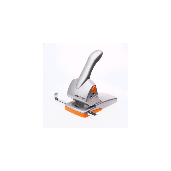 7313469226038 - Registraturlocher HDC65 20922603 silber orange bis 65mm 65 Blatt mit Anschlagschiene 7313469226038 Rapid