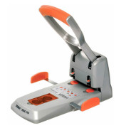 Registraturlocher HDC150/2 23000600, silber, bis 15mm 150 Blatt, mit Anschlagschiene