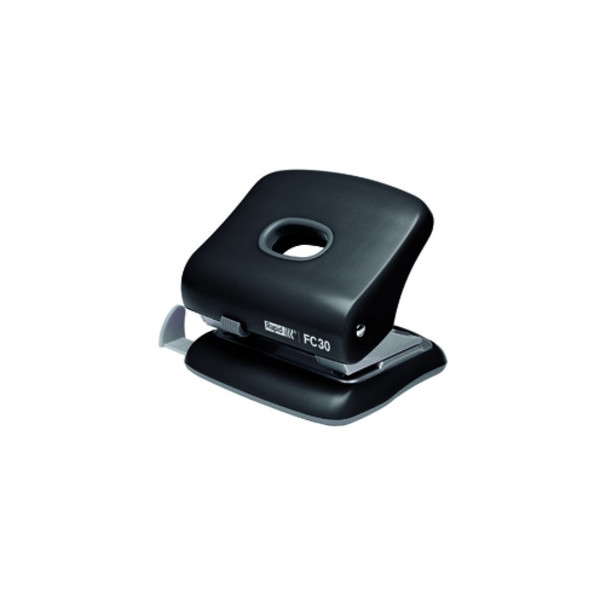7313466394013 - Bürolocher FC30 23639401 schwarz bis 3mm 30 Blatt mit Anschlagschiene 7313466394013 Rapid
