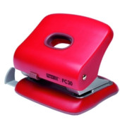 Bürolocher FC30 23639403, rot, bis 3mm 30 Blatt, mit Anschlagschiene