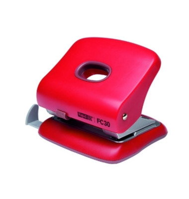 Locher FC30 23639403 rot bis 3mm 30 Blatt mit Anschlagschiene