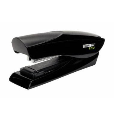 Heftger&auml;t ECO Half Strip 24812701, schwarz, 25 Blatt