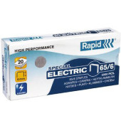 Heftklammern Electric Strong 65/6, 24869000, Stahldraht verzinkt, Heftleistung 20 Blatt
