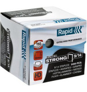 Heftklammern Extra High Performance Super Strong 9/14, 24871500, Stahldraht verzinkt, Heftleistung 110 Blatt max.