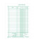Kassenbuch 3149 nummeriert mit KOPA A4 2x50 Blatt