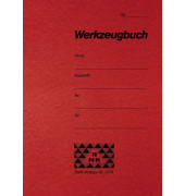 Werkzeugbuch rot A6 8 Seiten