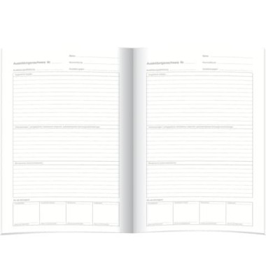 Ausbildungsnachweis 5083 Tätigkeitsbericht wöchentlich/monatlich, A4, 1x 28 Blatt