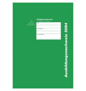 Ausbildungsnachweis 5084 Tätigkeitsbericht wöchentlich/monatlich, A4, 1x 28 Blatt