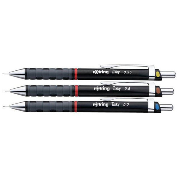 rotring Feinminenstift Tikky 3er Set schwarz