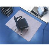 Bodenschutzmatte Rollstat 120 x 90 cm Form O für Hartböden & Teppichböden grau PC