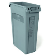 SlimJimContainer 87L Lüftungsk grau 56x28x76,2cm PE