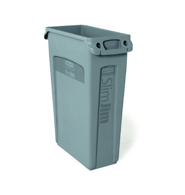 SlimJimContainer 87L Lüftungsk grau 56x28x76,2cm PE