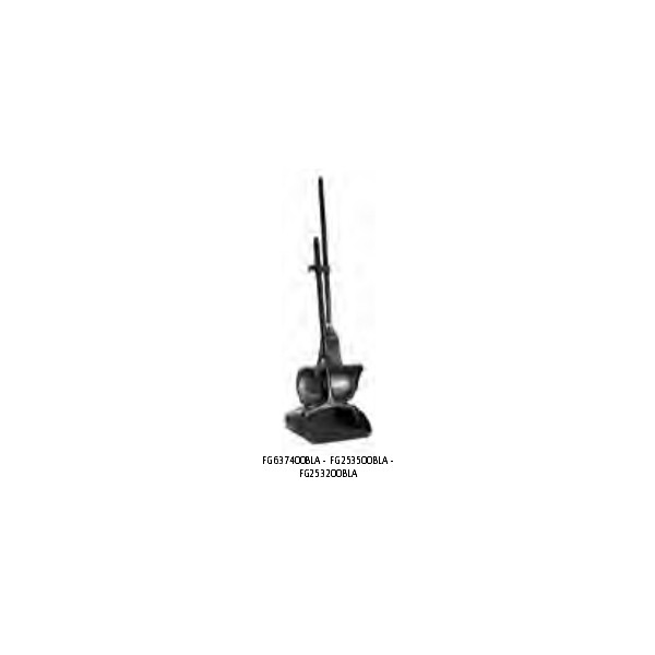 Rubbermaid Standbesen Lobby Pro 94 x 16cm Metall Kunstoff schwarz Neu 
