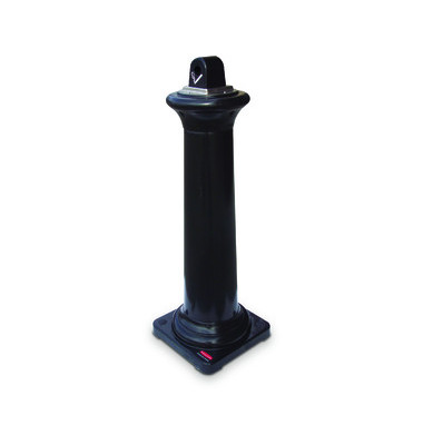 Standaschenbecher Groundskeeper Tuscan schwarz 355x355x1067mm Standaschenbecher Groundskeeper Tuscan schwarz 355x355x1067mm