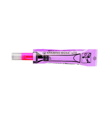 Textmarker Ersatzpatronen rosa