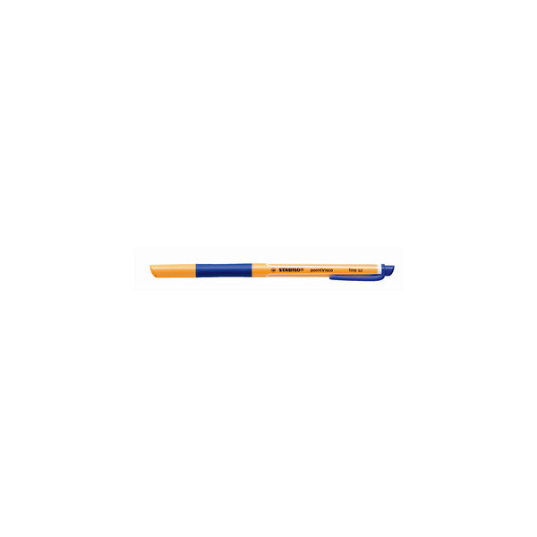 STABILO pointVisco Gelschreiber orange 0,5 mm, Schreibfarbe: blau, 10 St.