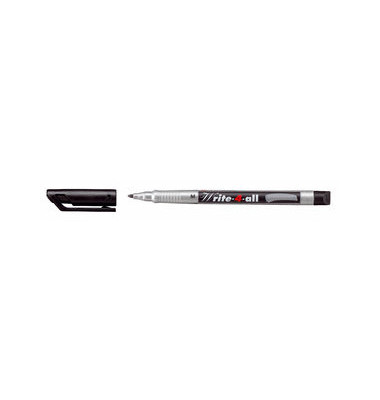 Permanentmarker Write-4-all, 146/46, schwarz, 1mm Rundspitze
