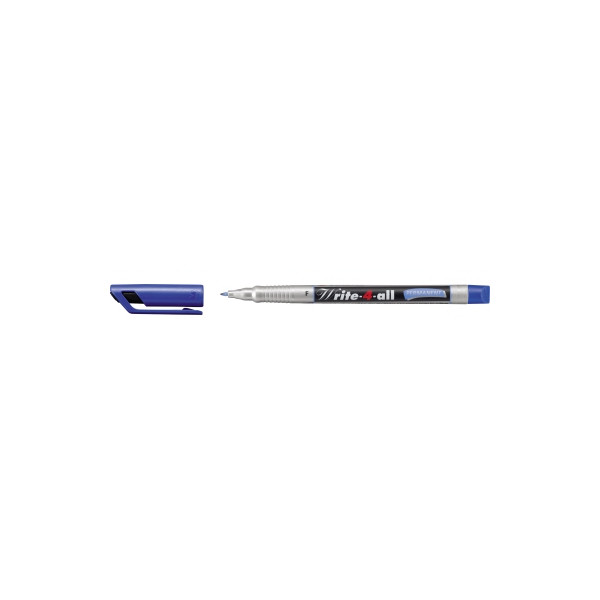 10 Stück Stabilo Faserschreiber Write4all grau/blau 0,7mm/F 4006381136389 Stabilo